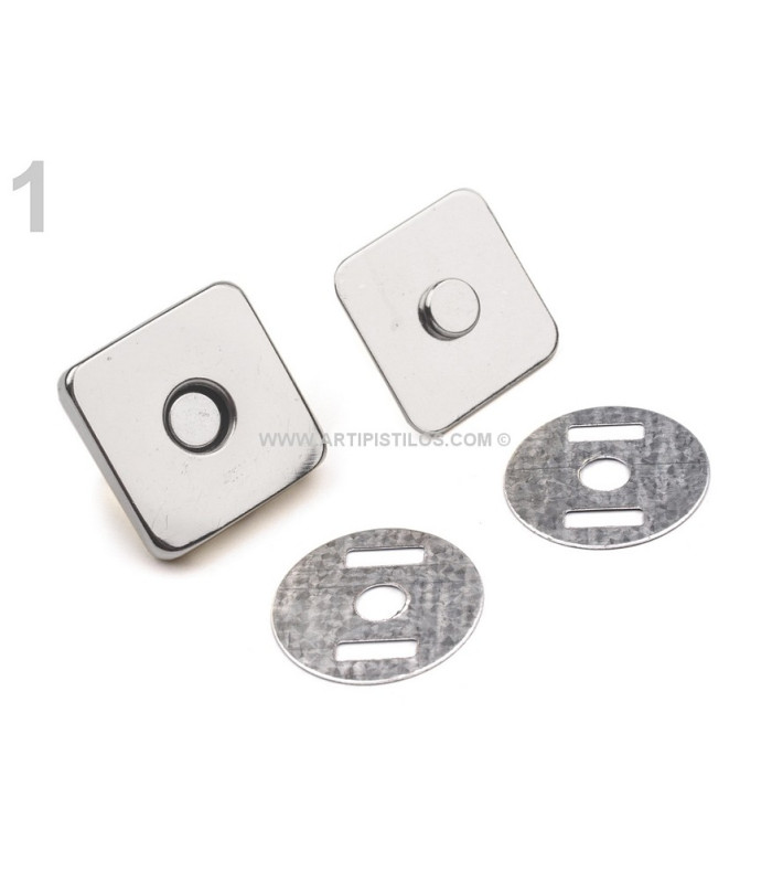 BOTONES MAGNETICOS 18 X 18 MM.