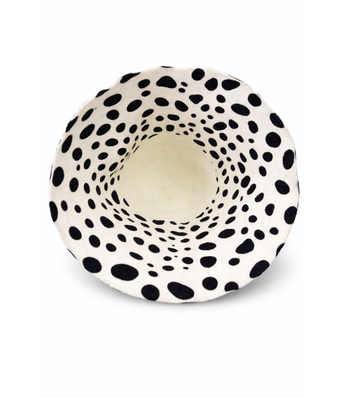 Printed Felt Cone 100g – 100% Merino Wool