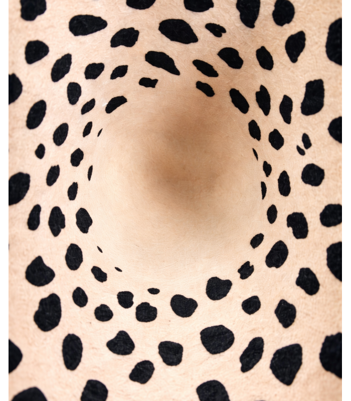 CONO DE FIELTRO ESTAMPADO 100g - LANA MERINO 100%