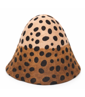 CONO DE FIELTRO ESTAMPADO 100g  – LANA MERINO 100%