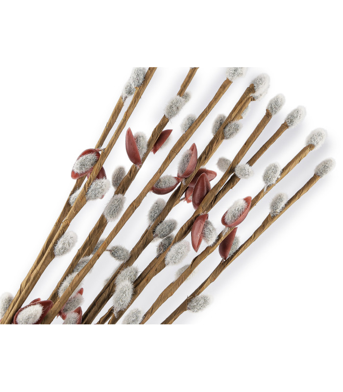 Rama artificial con amentos decorativos – 42 cm