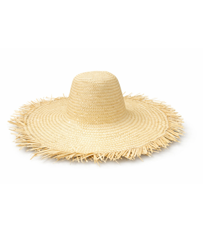 Capeline aus Palmblatt – Natur – 45 cm