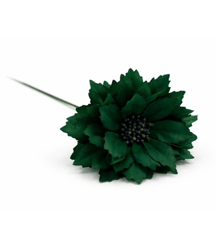 Mini-Dahlie aus synthetischem Stoff mit Staubgefäßen