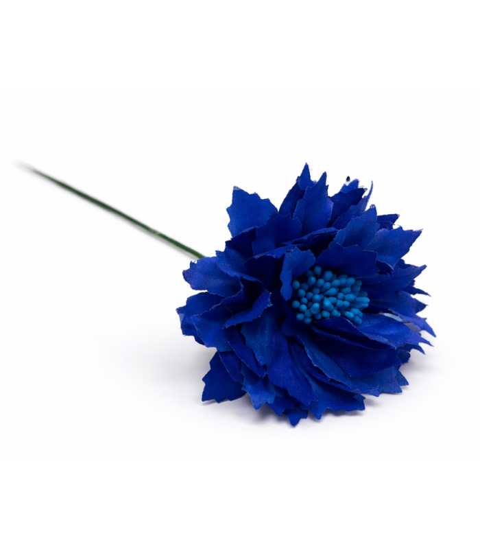 Mini Dalia de Tela Sintética con Pistilos