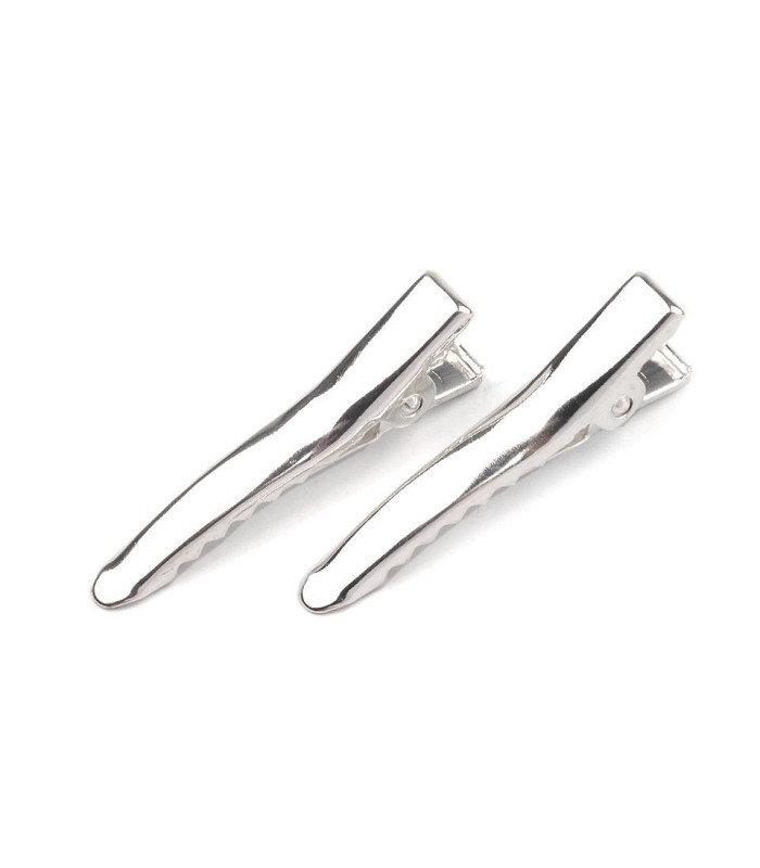 Pinza de Pelo Cocodrilo con dientes 35 mm