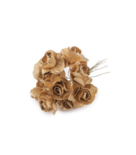 Künstliche Minirose 2 × 7 cm