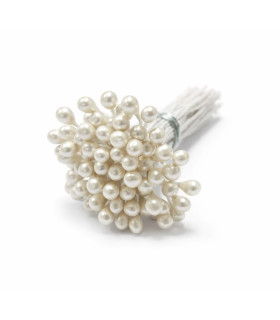 PearlCraft Künstliche Blütenstempel – Bouquet mit 80 Stück