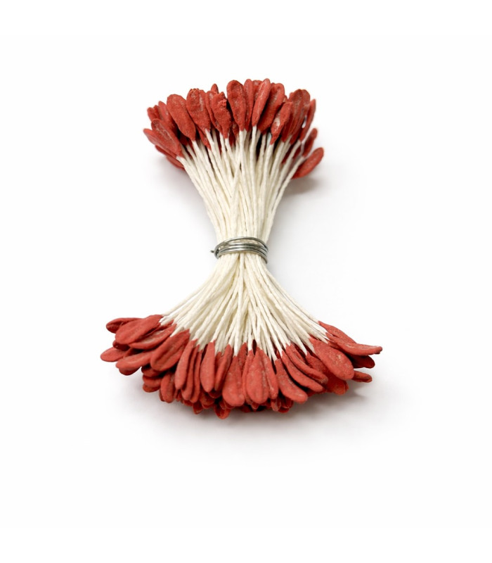 Oar-shaped stamens for artificial flowers – natural pollen effect finish