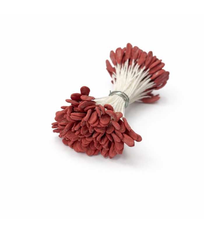 Oar-shaped stamens for artificial flowers – natural pollen effect finish