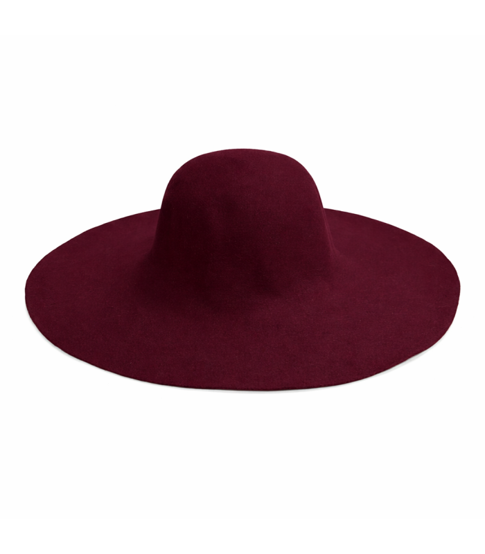 Premium 100% Rabbit Fur Felt Capeline – High-End Millinery