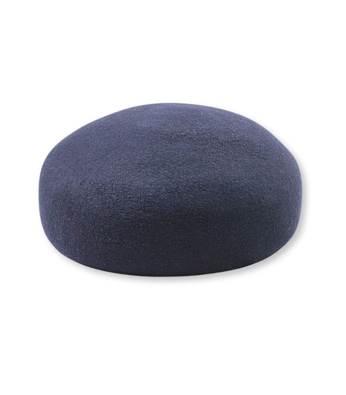 100% Merino Wool Felt Pillbox Hat Base with Self-Adjustable Sweatband – Made in Spain
