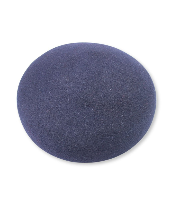100% Merino Wool Felt Pillbox Hat Base with Self-Adjustable Sweatband – Made in Spain
