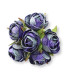 POMO DE 6 FLORES DE TERCIOPELO