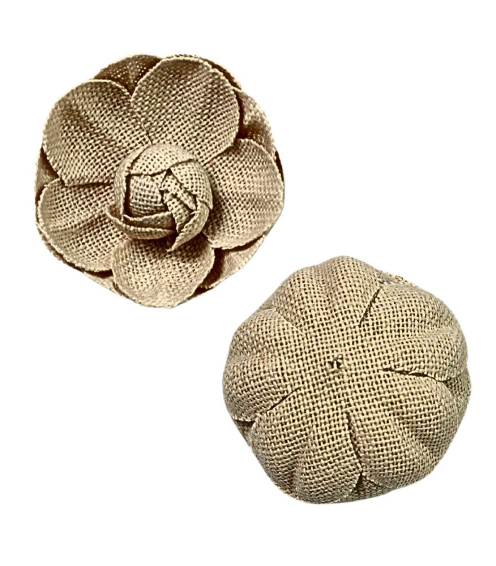 MINI KAMELIE AUS STOFF – Ø 3,5 CM