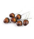 ARTIFICIAL ACORNS ON WIRE