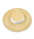 CANOTIER DE PAJA NATURAL TRENZADA - AJUSTABLE