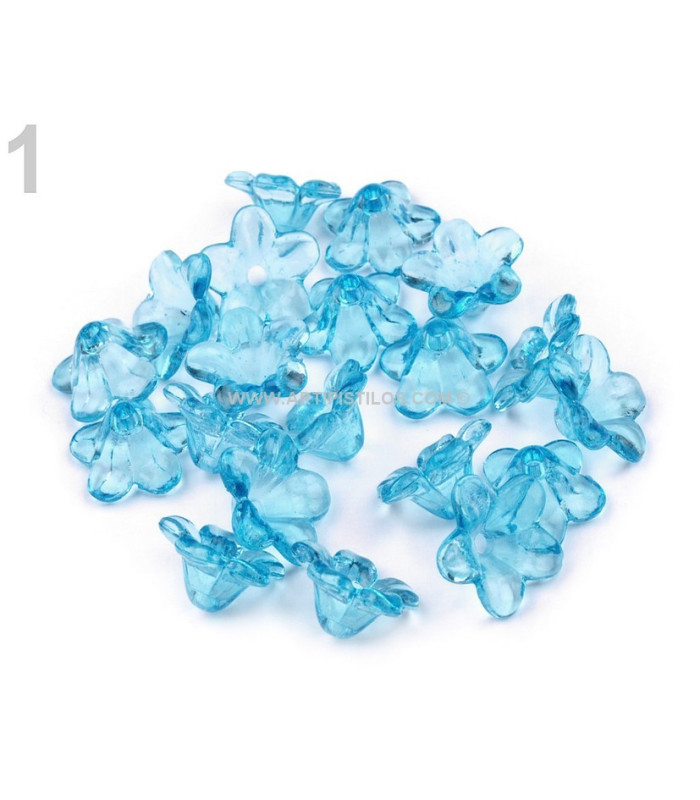 DECORATIVE FLOWER 12 MM. X 200 PCS.