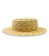 Natural Braided Straw Children's Canotier - 5 Sizes