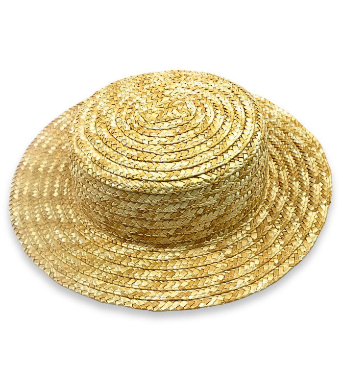 Kinder Stroh Canotier - 5 Größen