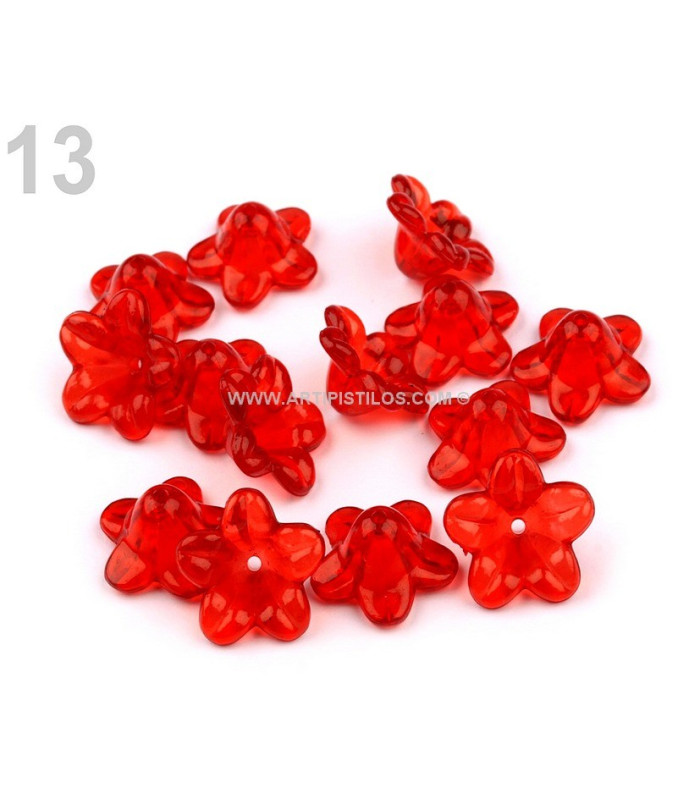 FLOR DECORATIVA 12 MM. X 200 UNIDADES