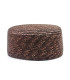 BASE PILLBOX DE PAJA NATURAL TRENZADA