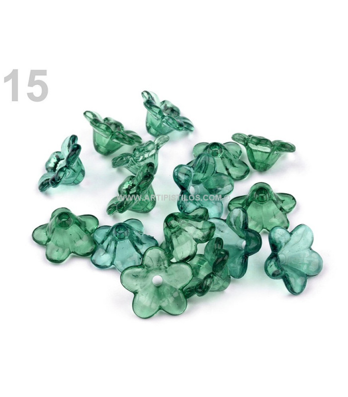 DECORATIVE FLOWER 12 MM. X 200 PCS.