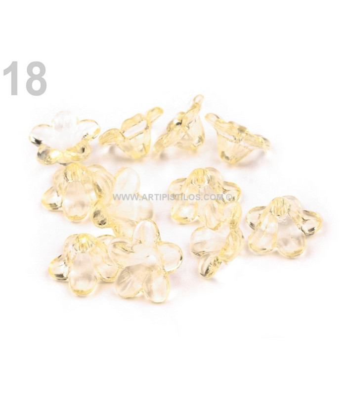 FLOR DECORATIVA 12 MM. X 200 UNIDADES