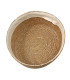 CASQUETE PILLBOX DE PAJA NATURAL TRENZADA