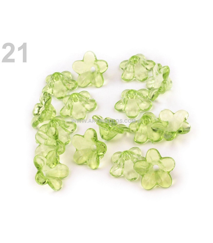 DECORATIVE FLOWER 12 MM. X 200 PCS.
