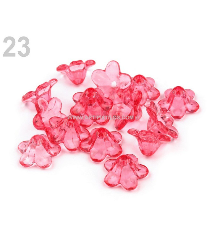 DECORATIVE FLOWER 12 MM. X 200 PCS.