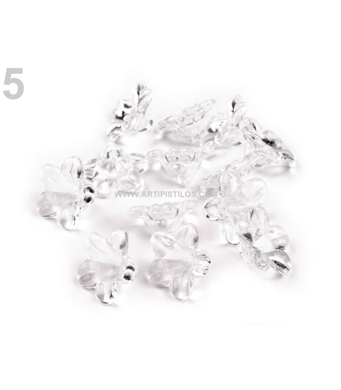 DECORATIVE FLOWER 12 MM. X 200 PCS.