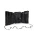 ABENDTASCHE MIT STRASSBESATZ