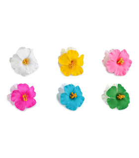 HIBISCUS FLOWER HAIR CLIP