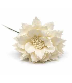 Mini Fabric Dahlia with Stamens