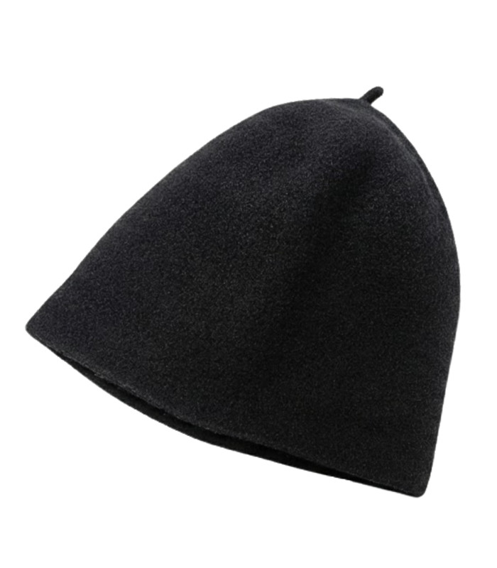 BERET-STYLE WOOLLEN CONE