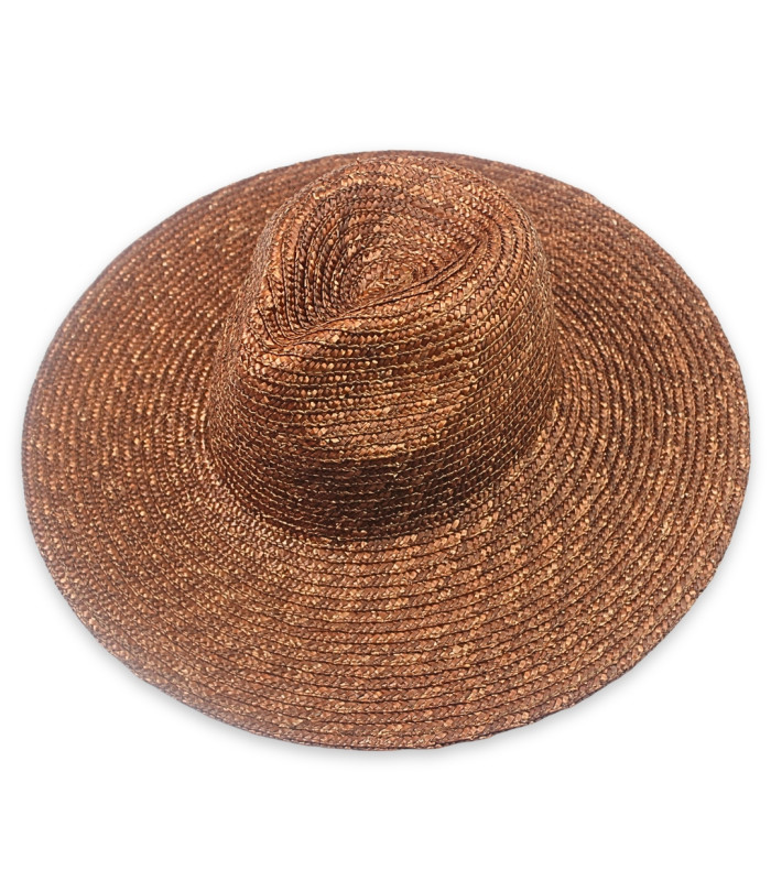 ÉLAN HAT - BRAIDED NATURAL STRAW