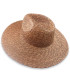 ÉLAN HAT - BRAIDED NATURAL STRAW