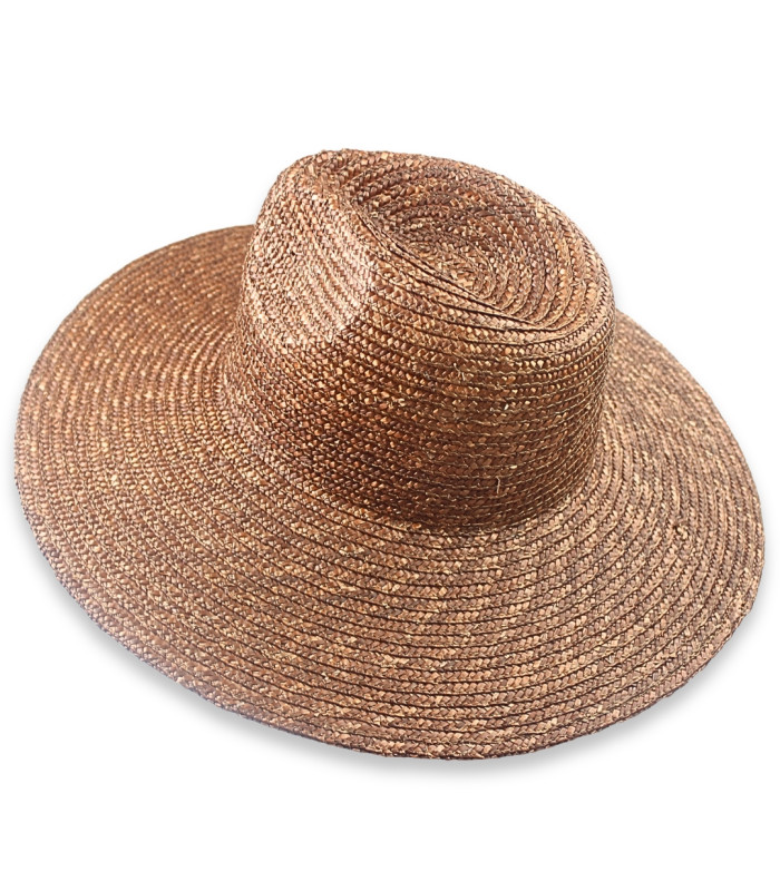 ÉLAN HAT - BRAIDED NATURAL STRAW