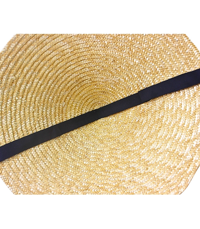 SOMBRERO CÓNICO ASIÁTICO DE PAJA NATURAL TRENZADA