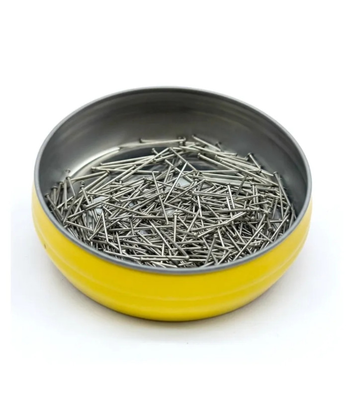 CAJA METÁLICA DE ALFILERES FOLCH - 22 × 0,70 MM