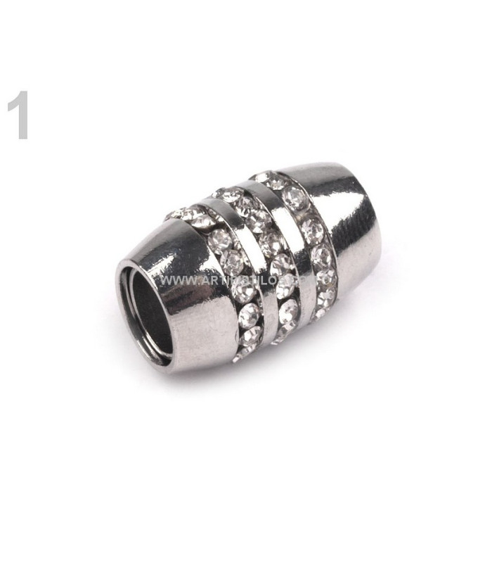 MAGNETIC CLASP FOR JEWELRY WITH BRIGHT