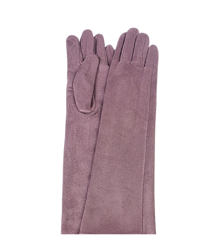 Luvas de camurça com forro 41 cm