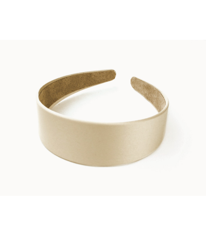 DIADEMA DE RASO 4 CM