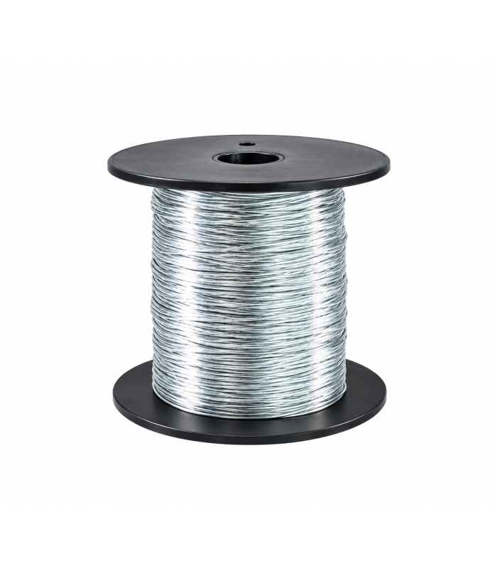 VERZINKTER DRAHT Ø 0,70 MM – 1-KG-SPULE – SPEZIALFORMAT FÜR WERKSTÄTTEN