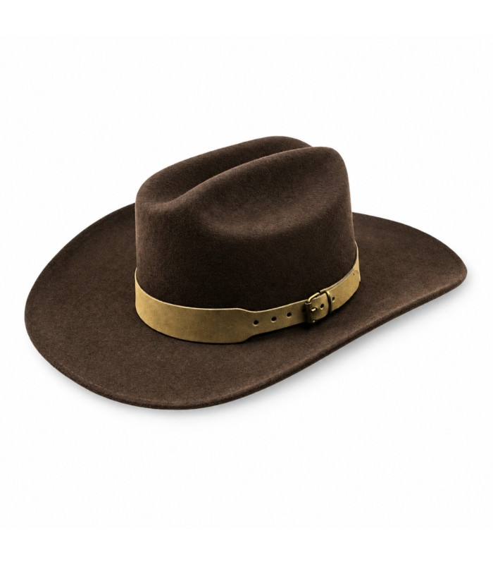 HERREN-COWBOYHUT - 100 % MERINOWOLLE - FORMSTABIL