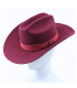 HERREN-COWBOYHUT - 100 % MERINOWOLLE - FORMSTABIL
