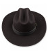HERREN-COWBOYHUT - 100 % MERINOWOLLE - FORMSTABIL
