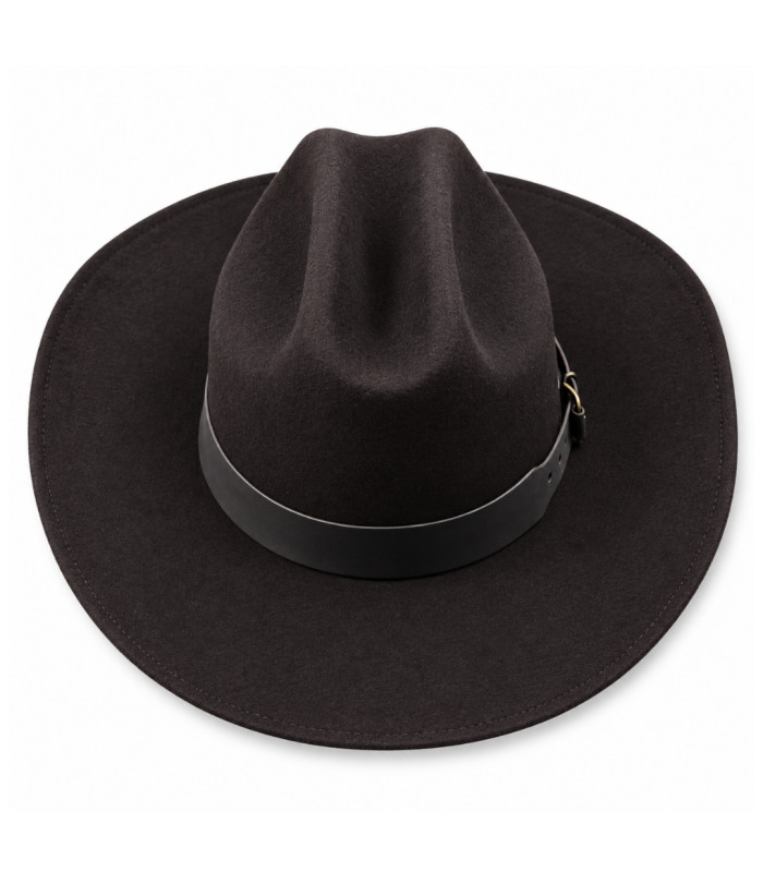 HERREN-COWBOYHUT - 100 % MERINOWOLLE - FORMSTABIL