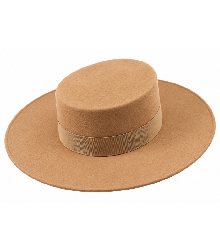 SOMBRERO CORDOBÉS DE SEÑORA - 100% LANA MERINO - INDEFORMABLE Y AJUSTABLE