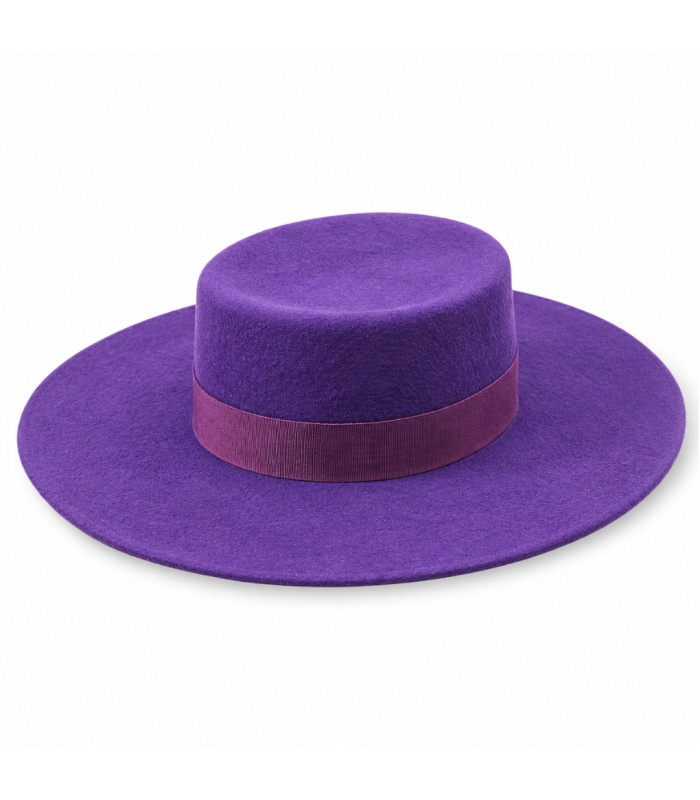 SOMBRERO CORDOBÉS DE SEÑORA - 100% LANA MERINO - INDEFORMABLE Y AJUSTABLE
